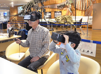 丹波市,恐竜,VR,VR体験